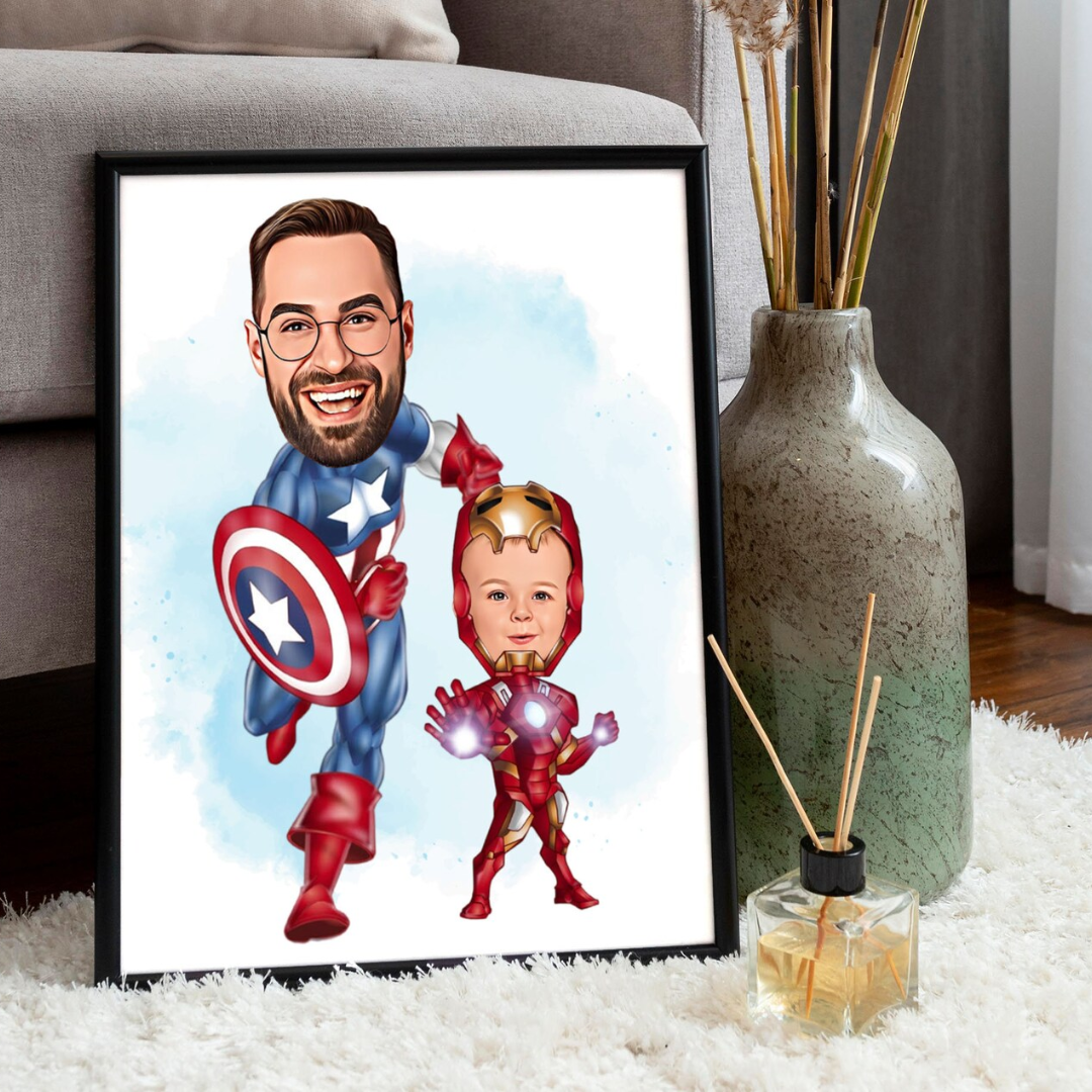 ATRAKTIVAN KARIKATURA OKVIR + BONUSI