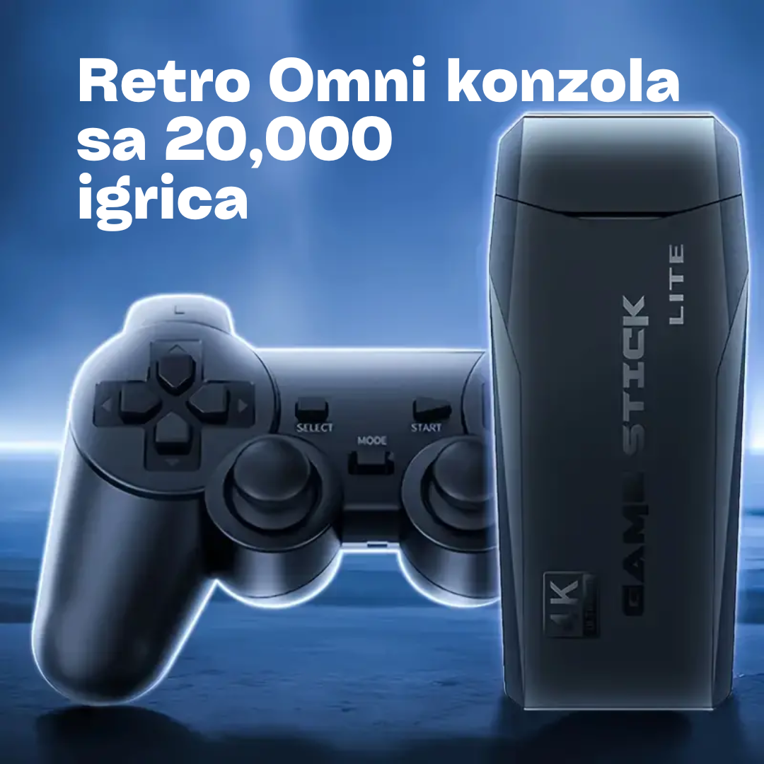 RETRO OMNI KONZOLA - 20,000 IGRICA