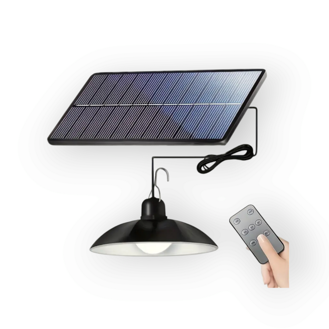 SOLARNA VISEĆA SVJETILJKA S DALJINSKIM