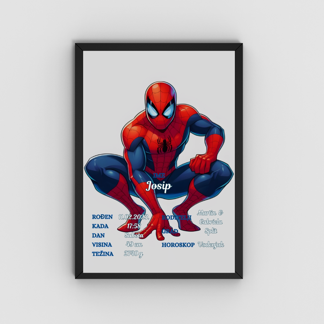 ATRAKTIVAN SUPERHERO OKVIR + BONUSI