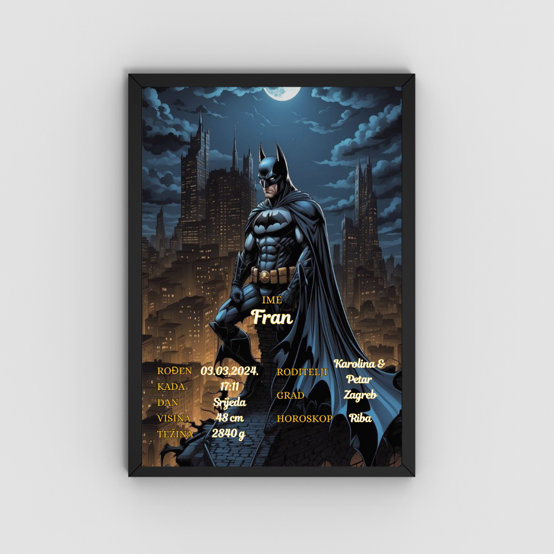 ATRAKTIVAN SUPERHERO OKVIR + BONUSI