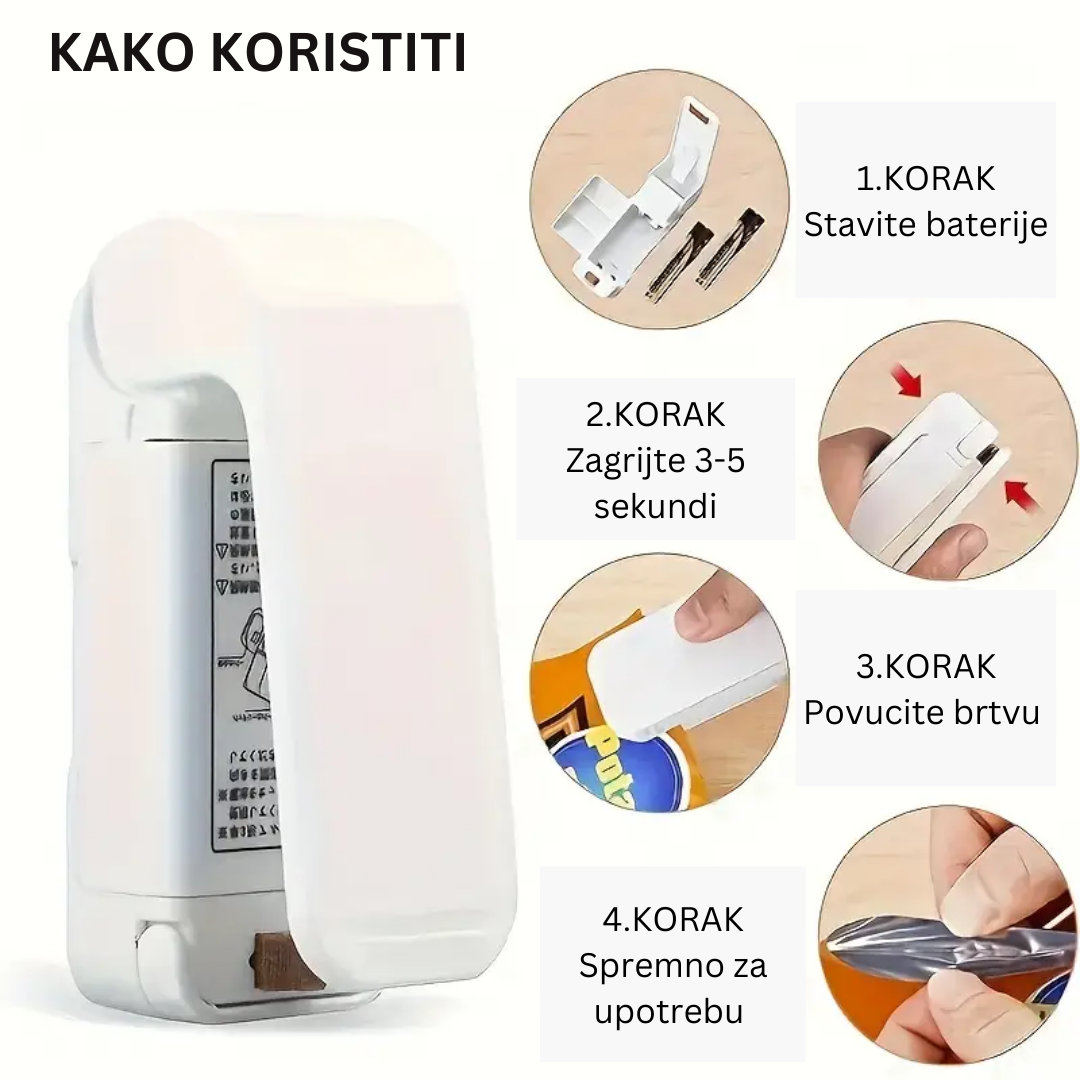 MINI APARAT ZA VRUĆE ZAVARIVANJE VREĆICA