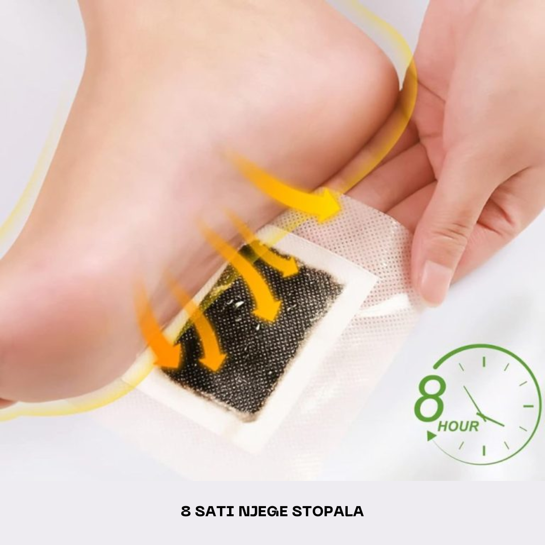 DETOX ULOŠCI ZA STOPALA - 10 KOMADA